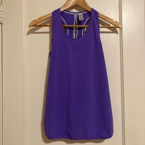 Ivivva by Lululemon purple racer back tank top